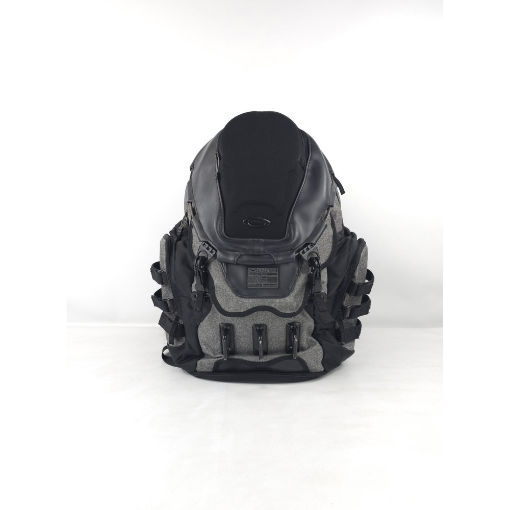 Oakley Kitchen Sink Backpack Laptop Compartment Black Grey G2U